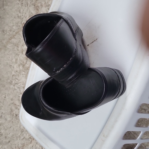Dansko Black Clogs - Picture 3 of 12